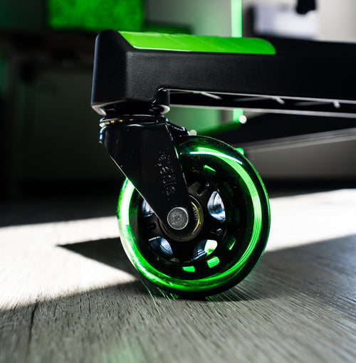 Das Original Rollerblade Bürostuhl Wheels Grün