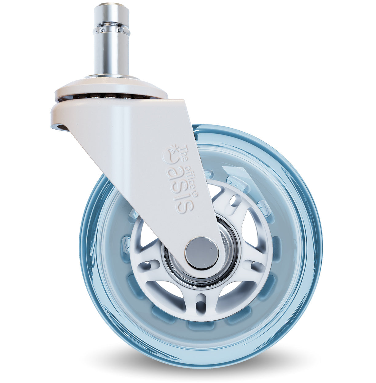 Die Original Rollerblade Bürostuhl Wheels Hellblau