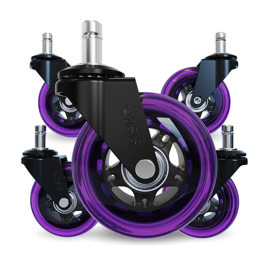 Die Original Rollerblade Bürostuhl Wheels Purple