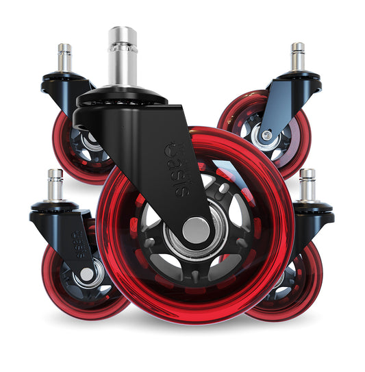 Die Original Rollerblade Bürostuhl Wheels Rot