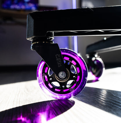 Die Original Rollerblade Bürostuhl Wheels Purple