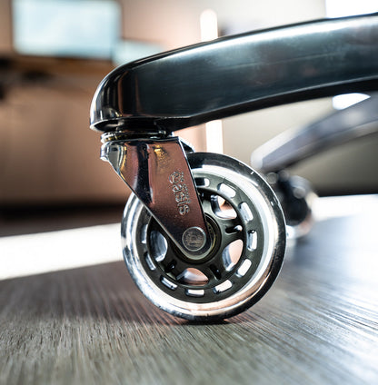 Das Original Rollerblade Bürostuhl Wheels Silber